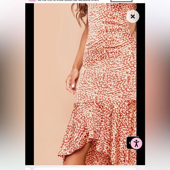 Pretty Little Things NWT Sz 10 MIDI Dress - Picture 4 of 14